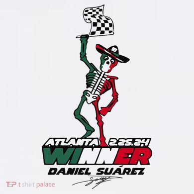 Atlanta Winner Daniel Suarez Button
