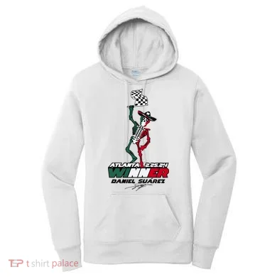 Atlanta Winner Daniel Suarez Women's Hoodie