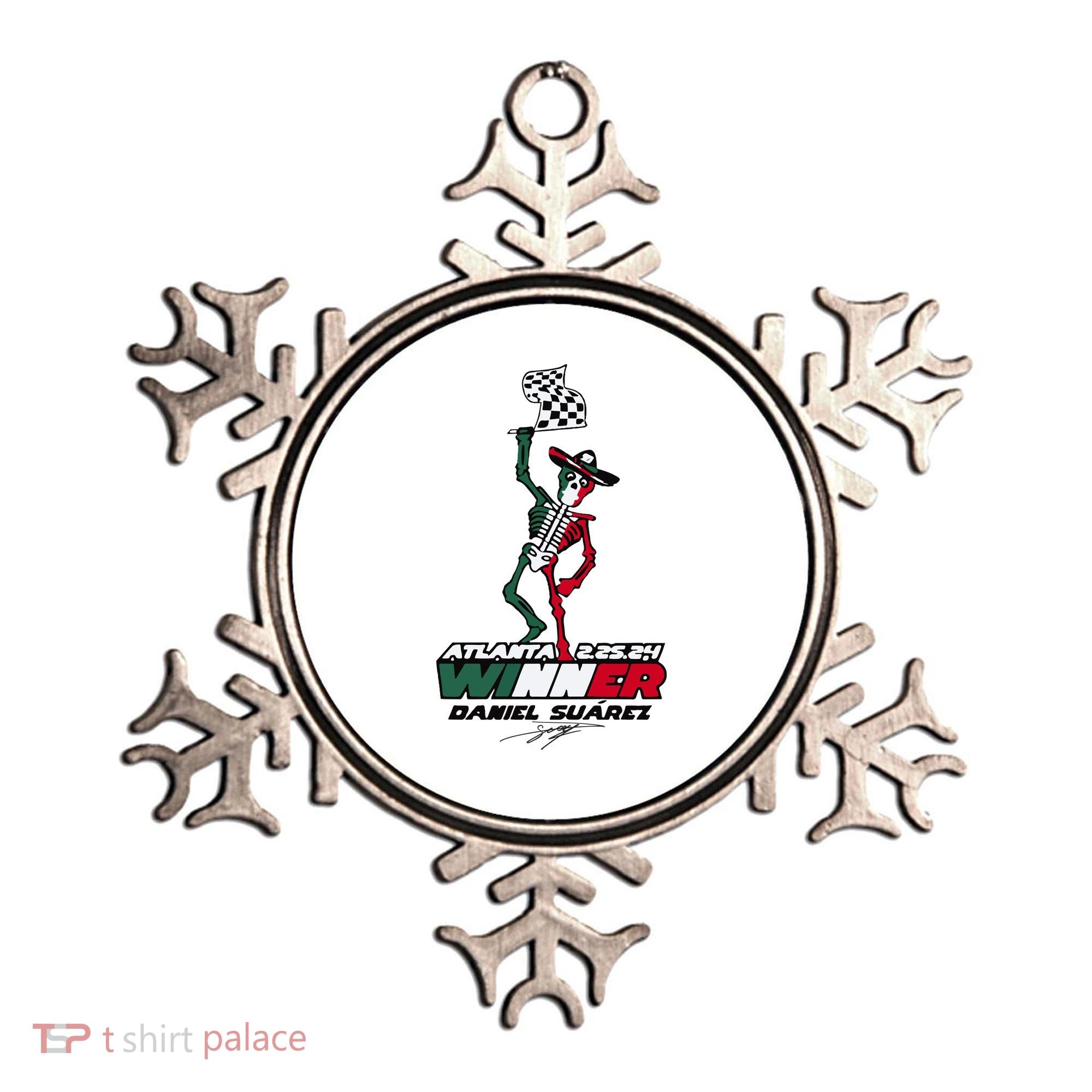 Atlanta Winner Daniel Suarez Ornament