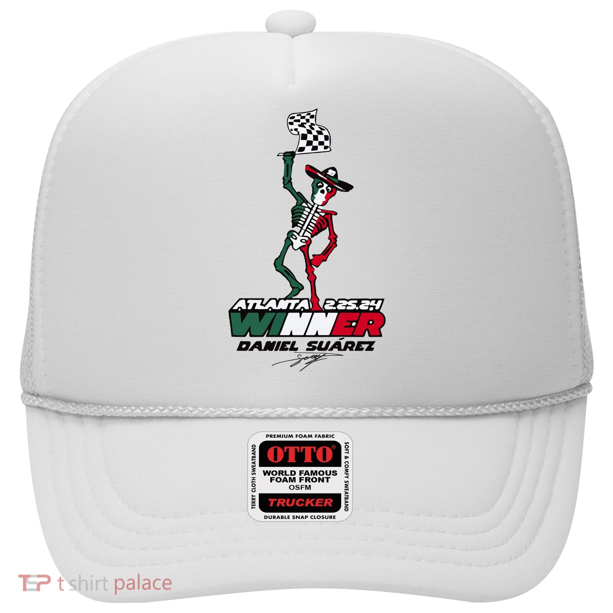 Atlanta Winner Daniel Suarez Hat