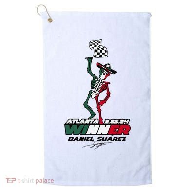 Atlanta Winner Daniel Suarez Golf Towel