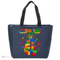 Awesome At 6 Cute Birthday Building Blocks  Tote Bag thumb 0