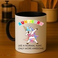 Awesome Aunticorn Like A Normal Aunt Coffee Mug thumb 4