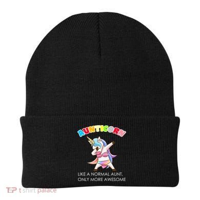 Awesome Aunticorn Like A Normal Aunt Beanie