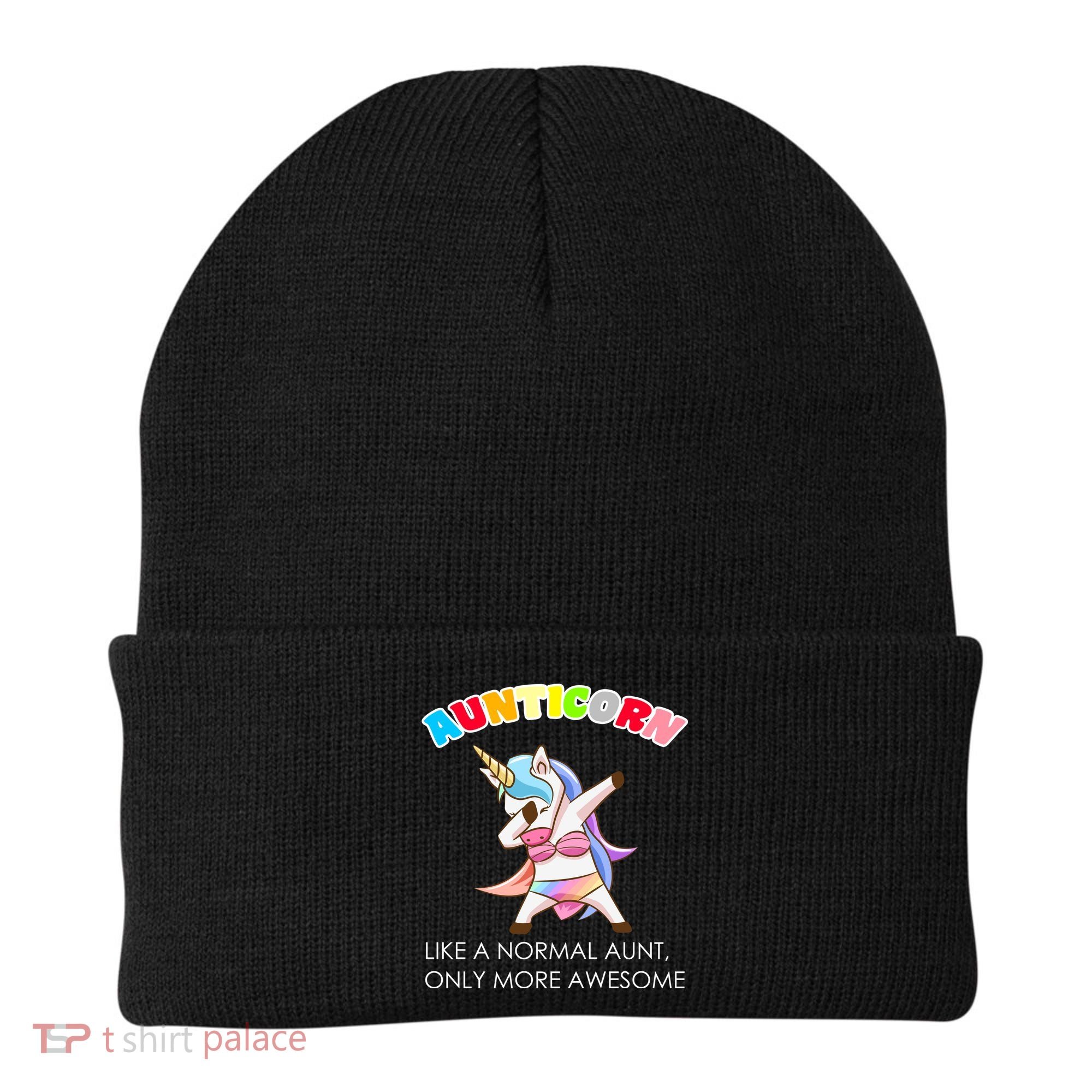 Awesome Aunticorn Like A Normal Aunt Beanie