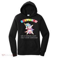 Awesome Aunticorn Like A Normal Aunt Women's Hoodie thumb 0