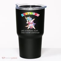 Awesome Aunticorn Like A Normal Aunt Tumbler thumb 0