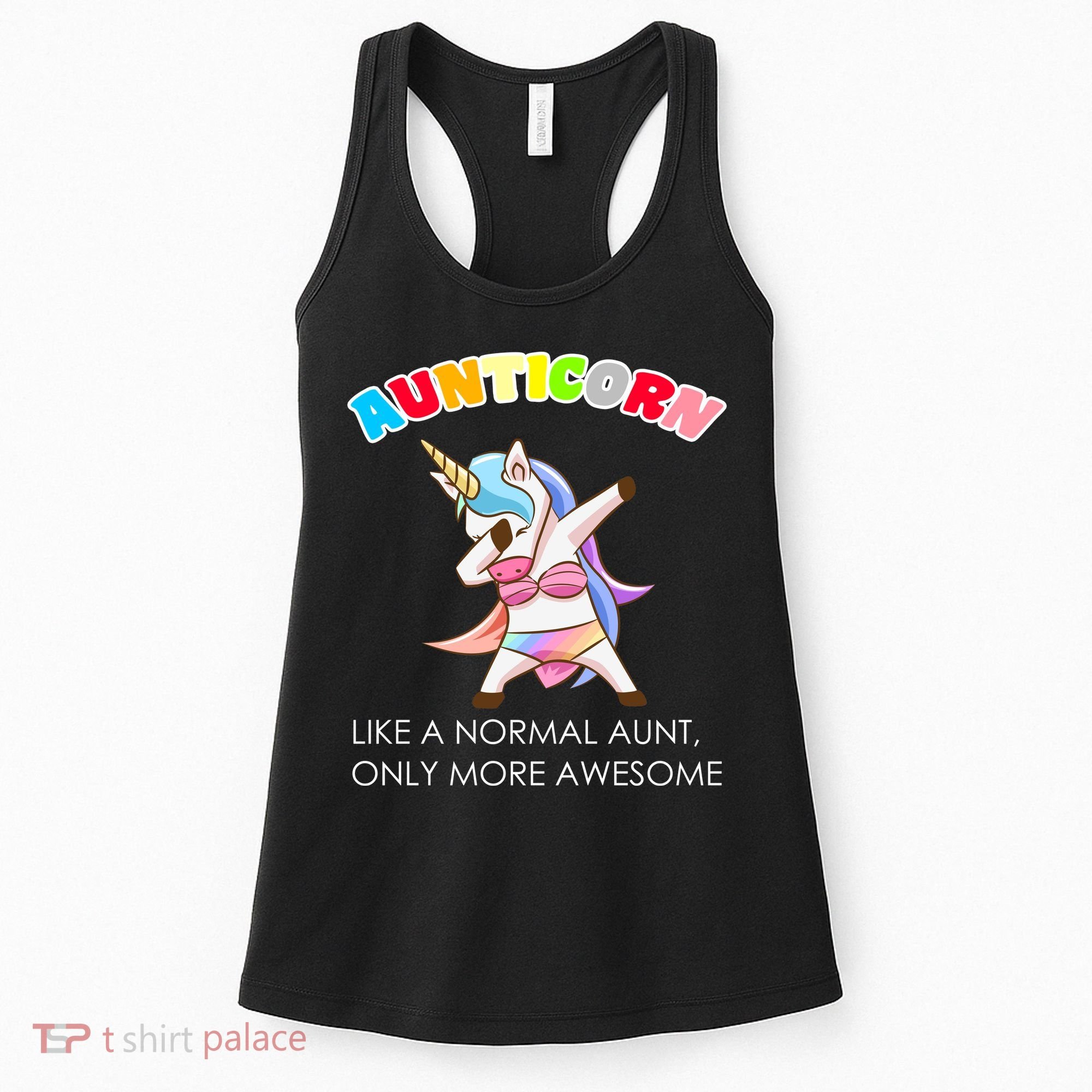 Awesome Aunticorn Like A Normal Aunt Women's Tank Top