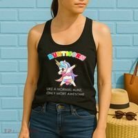 Awesome Aunticorn Like A Normal Aunt Women's Tank Top thumb 2
