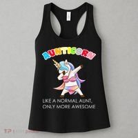Awesome Aunticorn Like A Normal Aunt Women's Tank Top thumb 3
