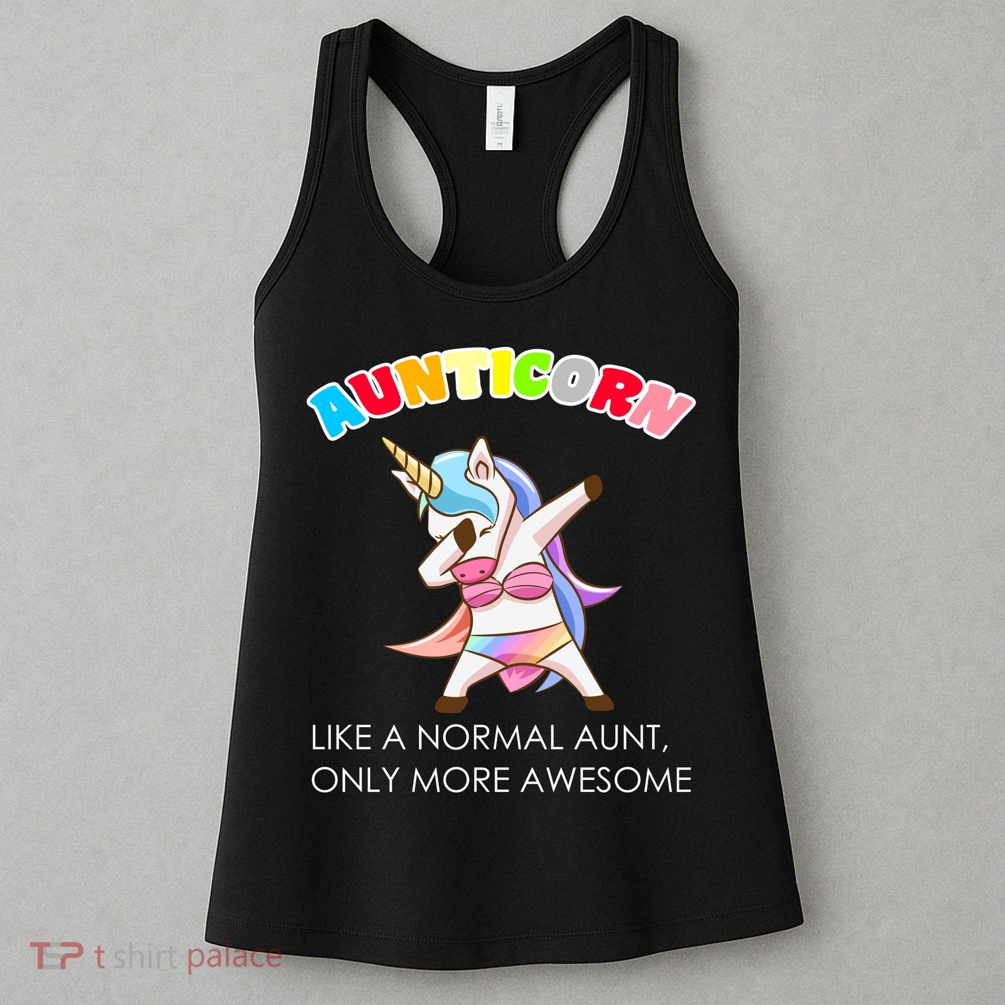 Awesome Aunticorn Like A Normal Aunt Women's Tank Top