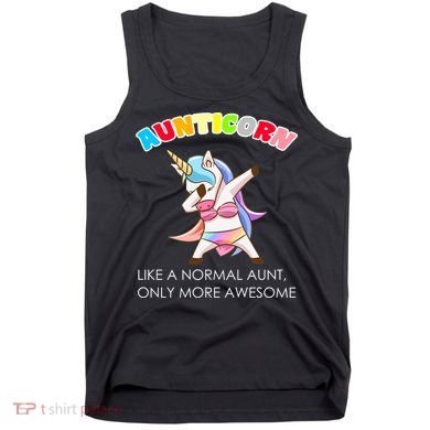 Awesome Aunticorn Like A Normal Aunt Tank Top