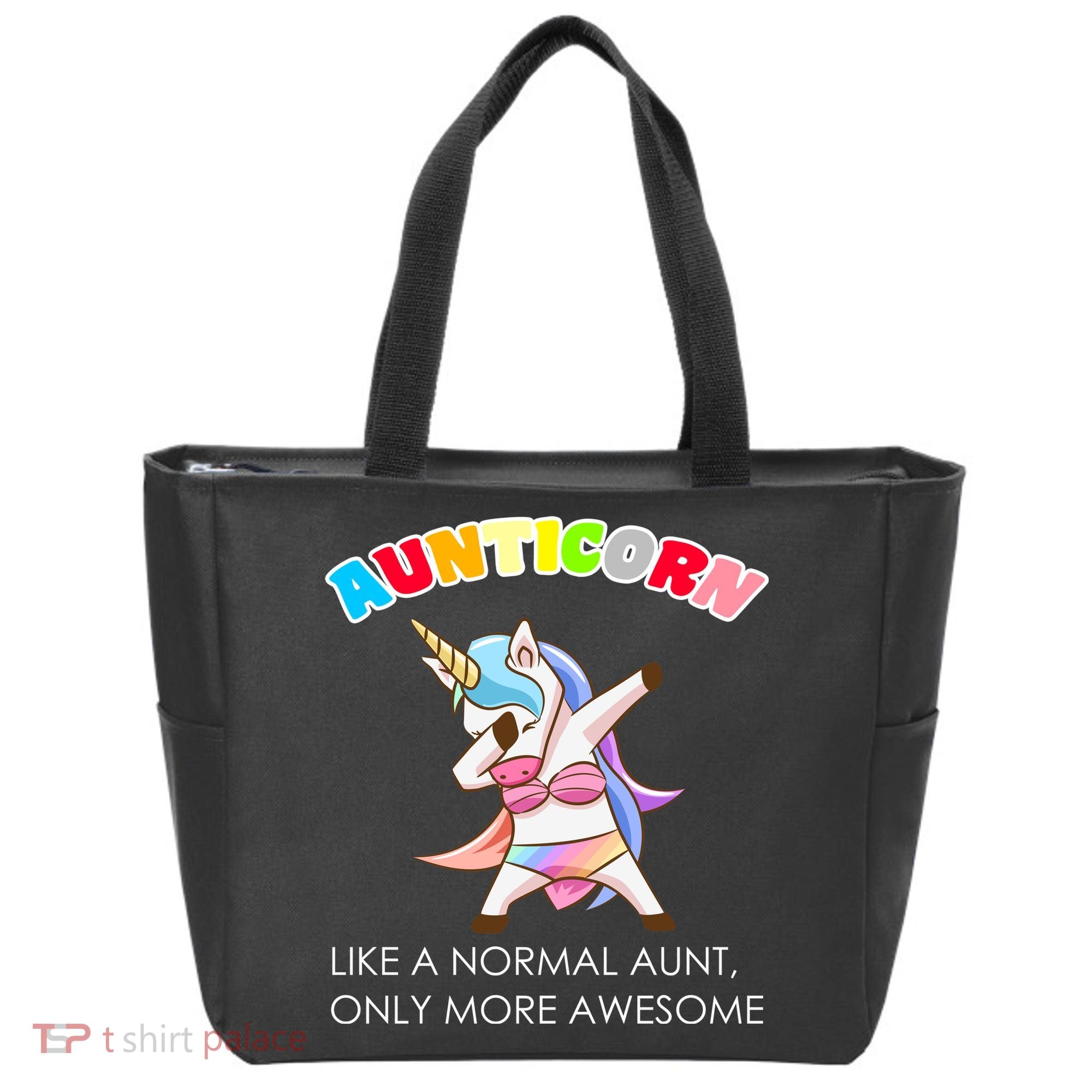 Awesome Aunticorn Like A Normal Aunt Tote Bag