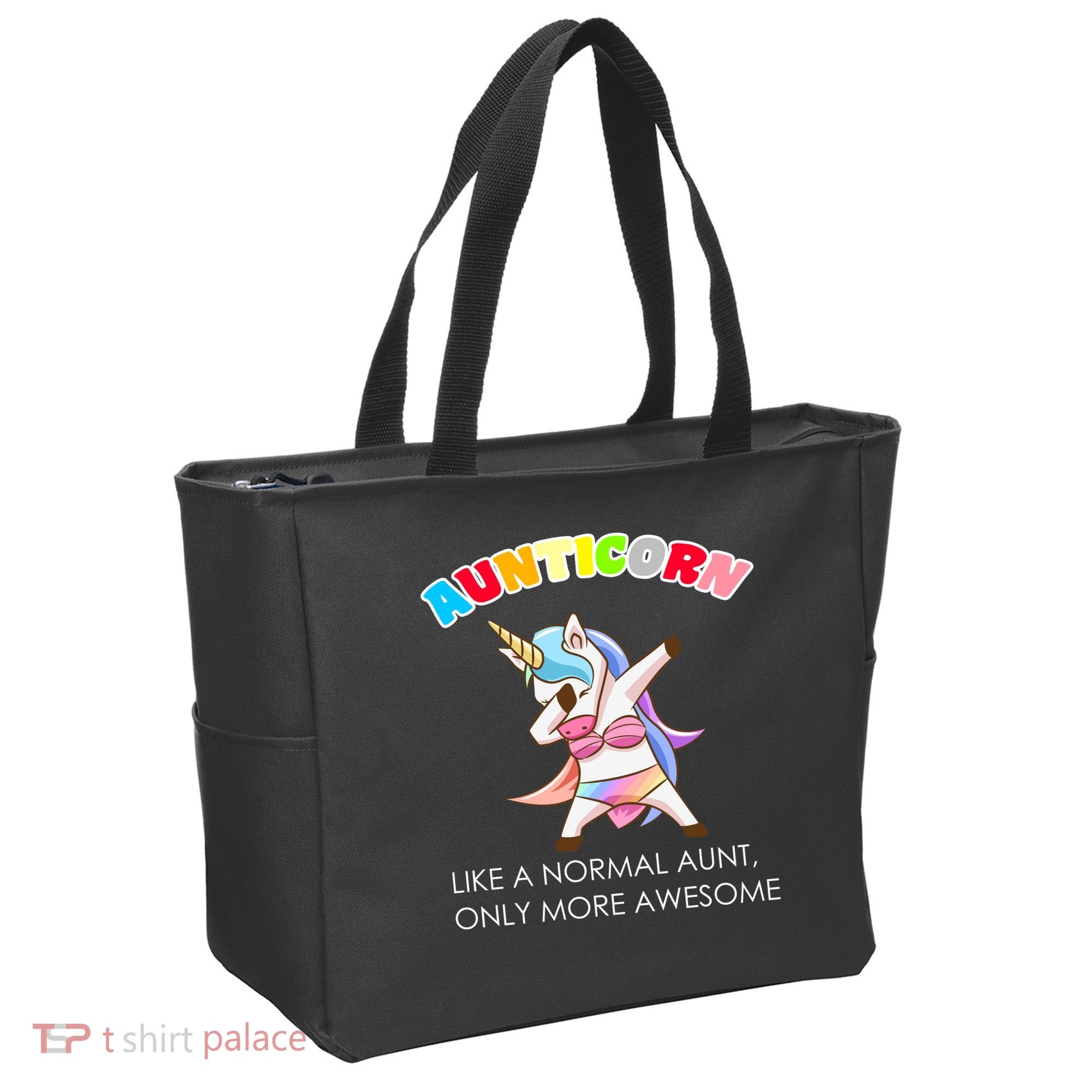 Awesome Aunticorn Like A Normal Aunt Tote Bag