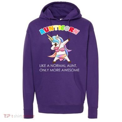 Awesome Aunticorn Like A Normal Aunt Hoodie
