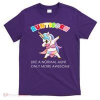 Awesome Aunticorn Like A Normal Aunt T-Shirt thumb 0