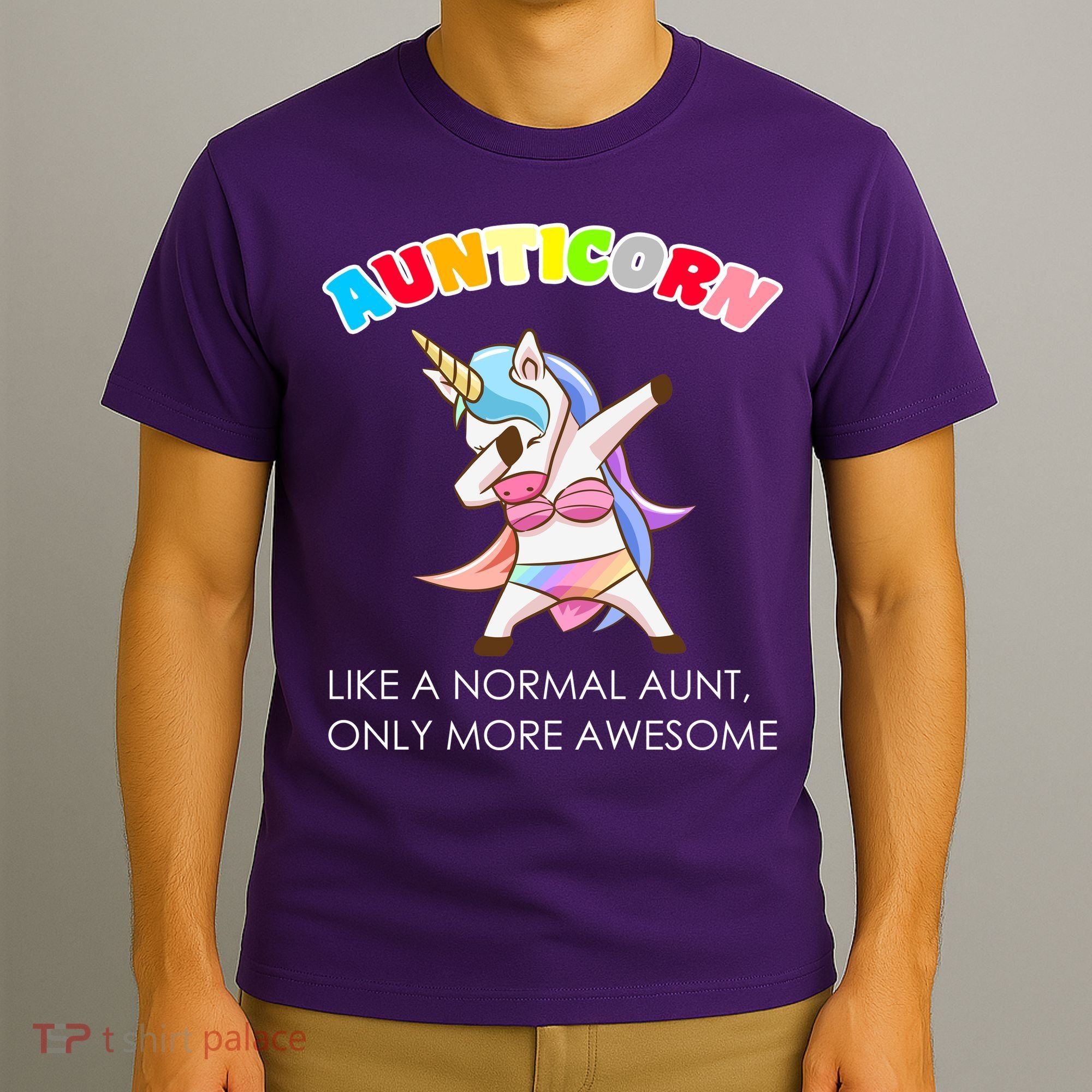 Awesome Aunticorn Like A Normal Aunt T-Shirt