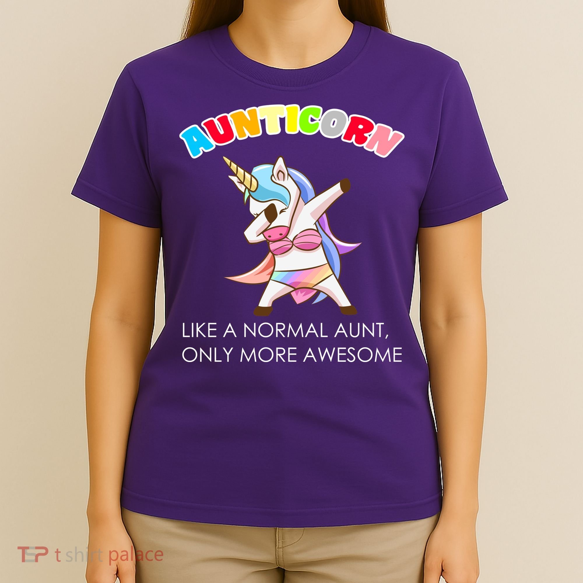 Awesome Aunticorn Like A Normal Aunt T-Shirt