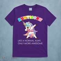 Awesome Aunticorn Like A Normal Aunt T-Shirt thumb 5
