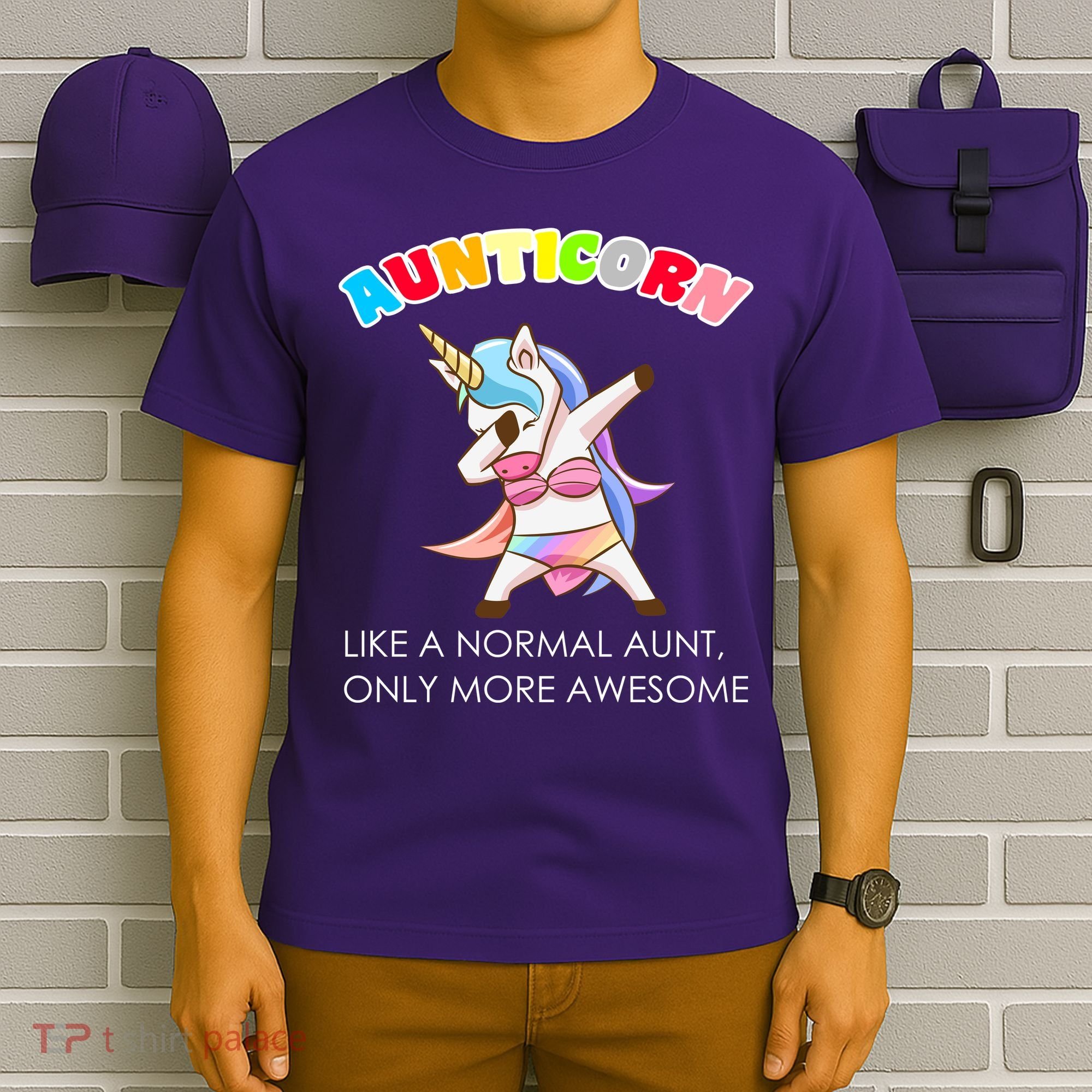 Awesome Aunticorn Like A Normal Aunt T-Shirt