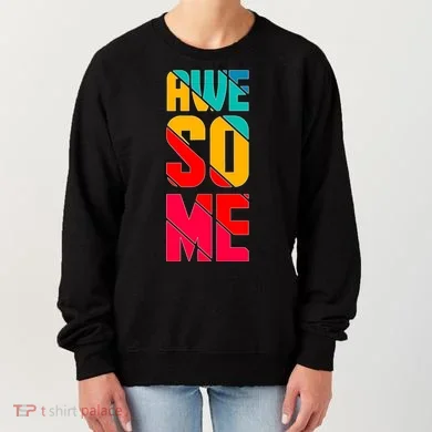 Awesome Broken Letters Women's Sweatshirt