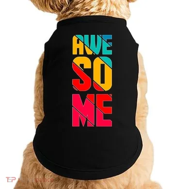 Awesome Broken Letters Doggie Tank