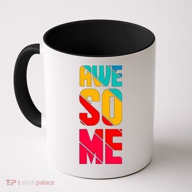Awesome Broken Letters Coffee Mug