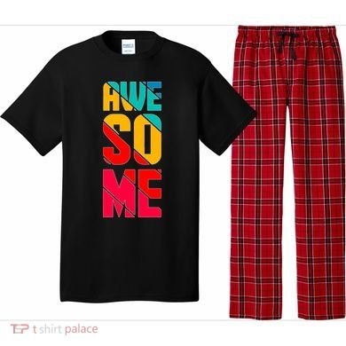 Awesome Broken Letters Pajama Set