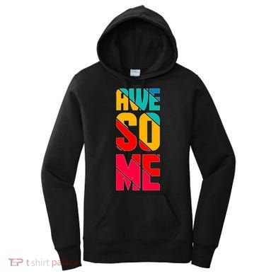 Awesome Broken Letters Women's Hoodie