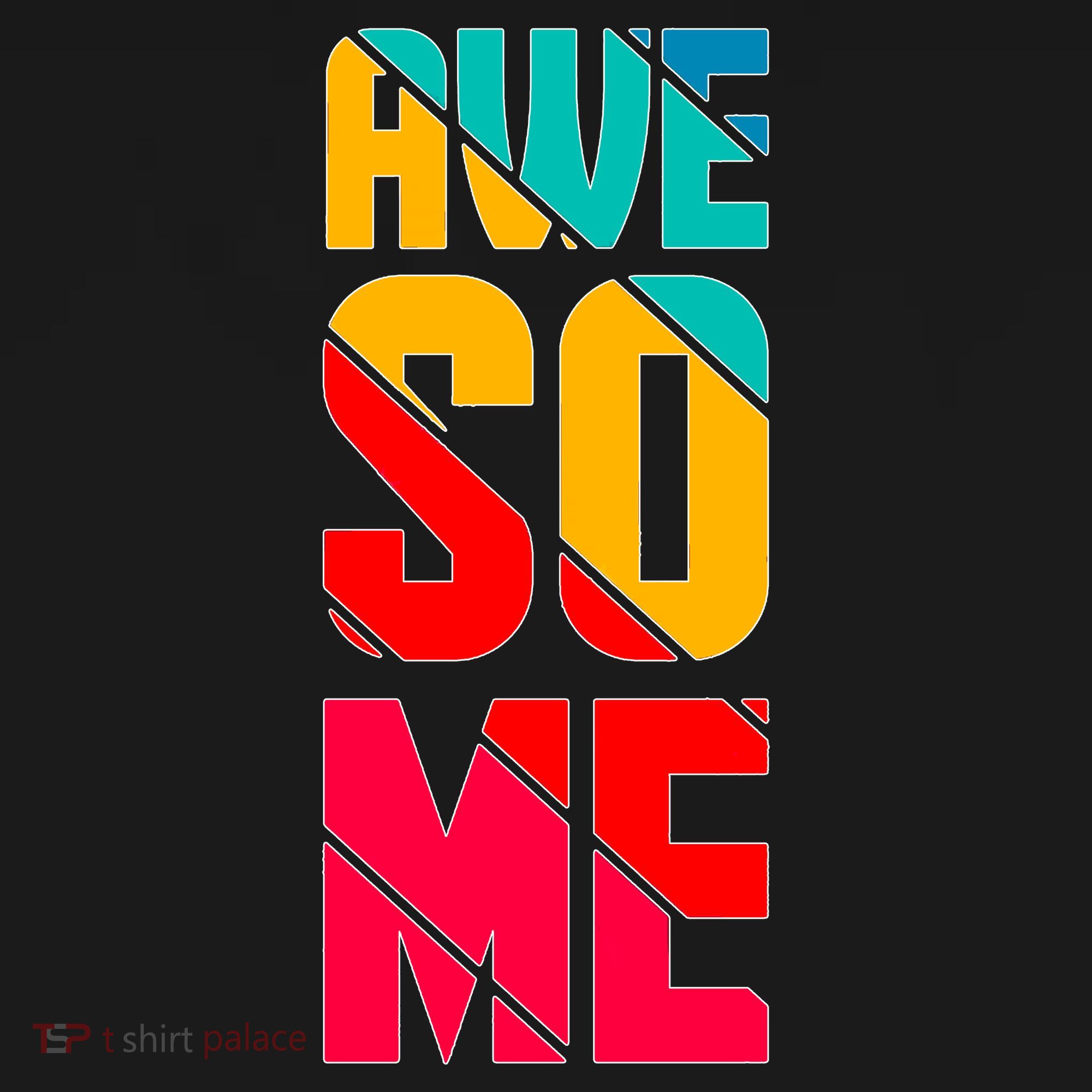 Awesome Broken Letters Ornament