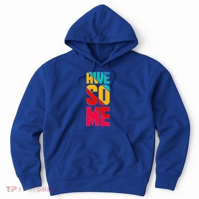 Awesome Broken Letters Hoodie