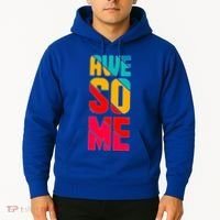 Awesome Broken Letters Hoodie thumb 2