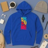 Awesome Broken Letters Hoodie thumb 3
