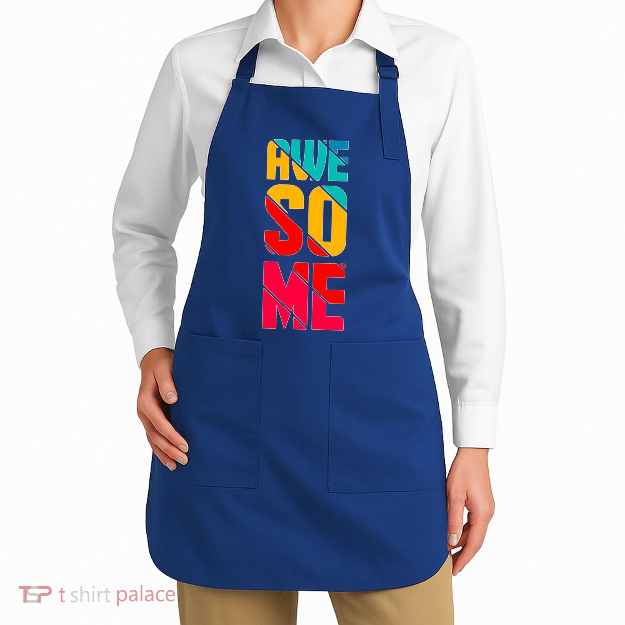 Awesome Broken Letters Apron