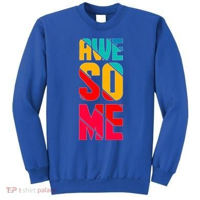 Awesome Broken Letters Sweatshirt