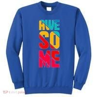 Awesome Broken Letters Sweatshirt thumb 0