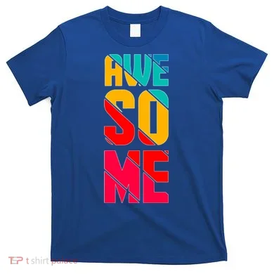 Awesome Broken Letters T-Shirt