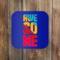 Awesome Broken Letters Coaster thumb 0