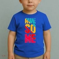 Awesome Broken Letters Toddler T-Shirt thumb 2