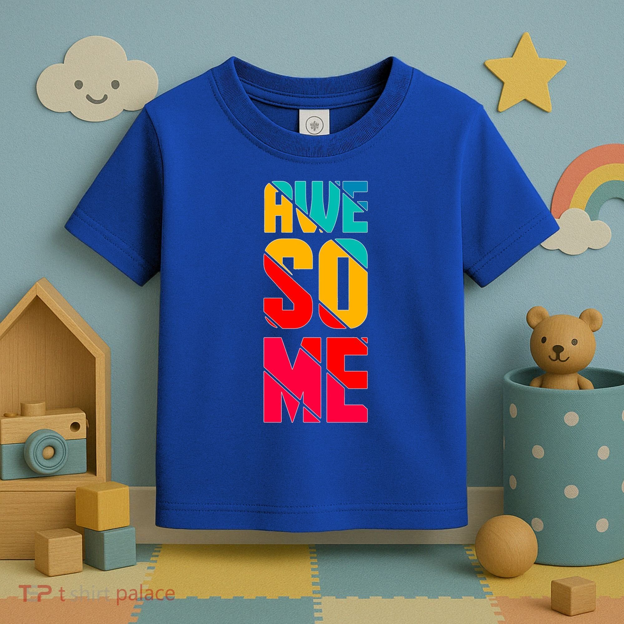 Awesome Broken Letters Toddler T-Shirt