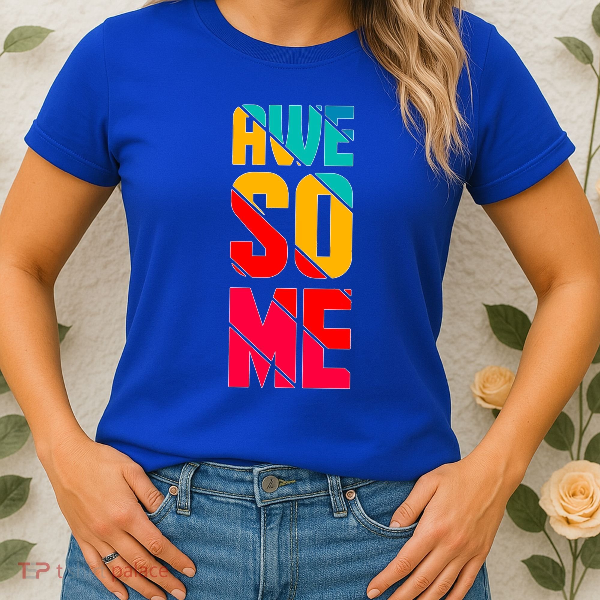 Awesome Broken Letters Women's T-Shirt