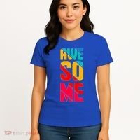 Awesome Broken Letters Women's T-Shirt thumb 4
