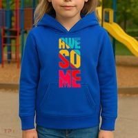 Awesome Broken Letters Kids Hoodie thumb 3