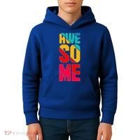Awesome Broken Letters Kids Hoodie thumb 4