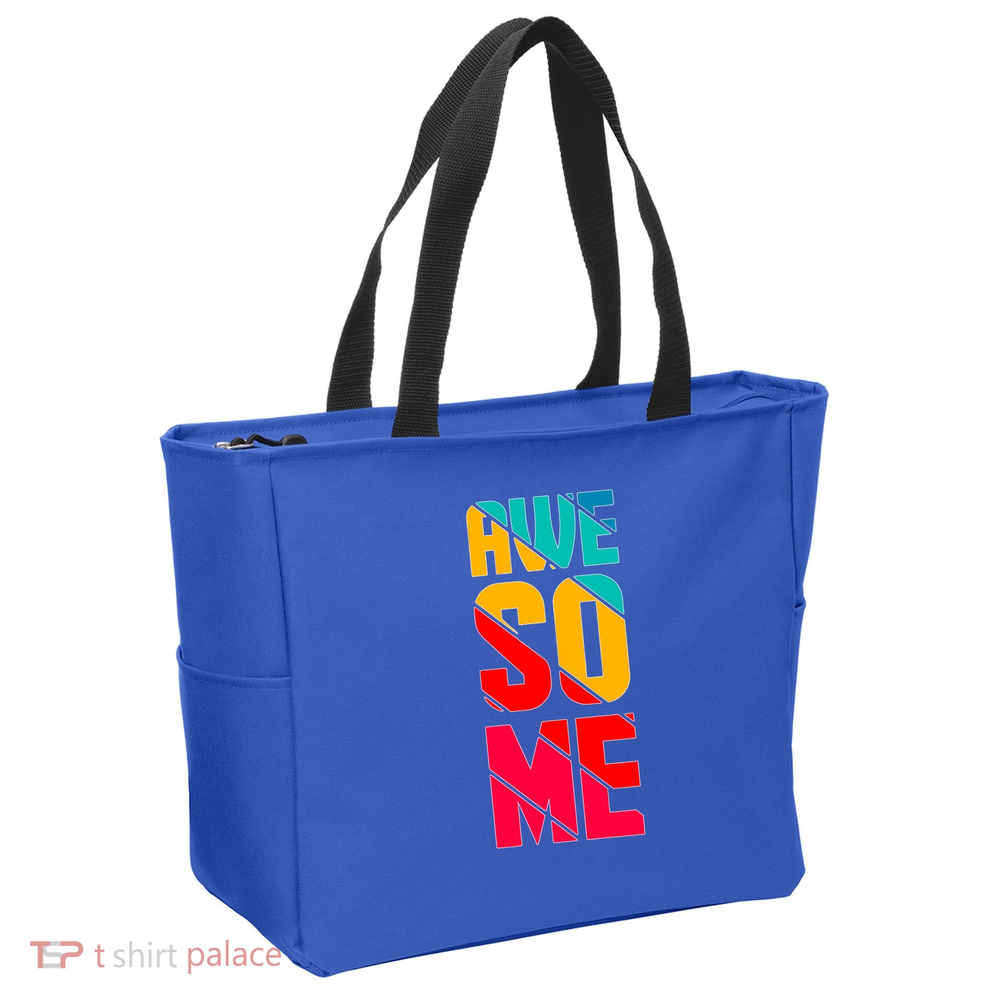 Awesome Broken Letters Tote Bag