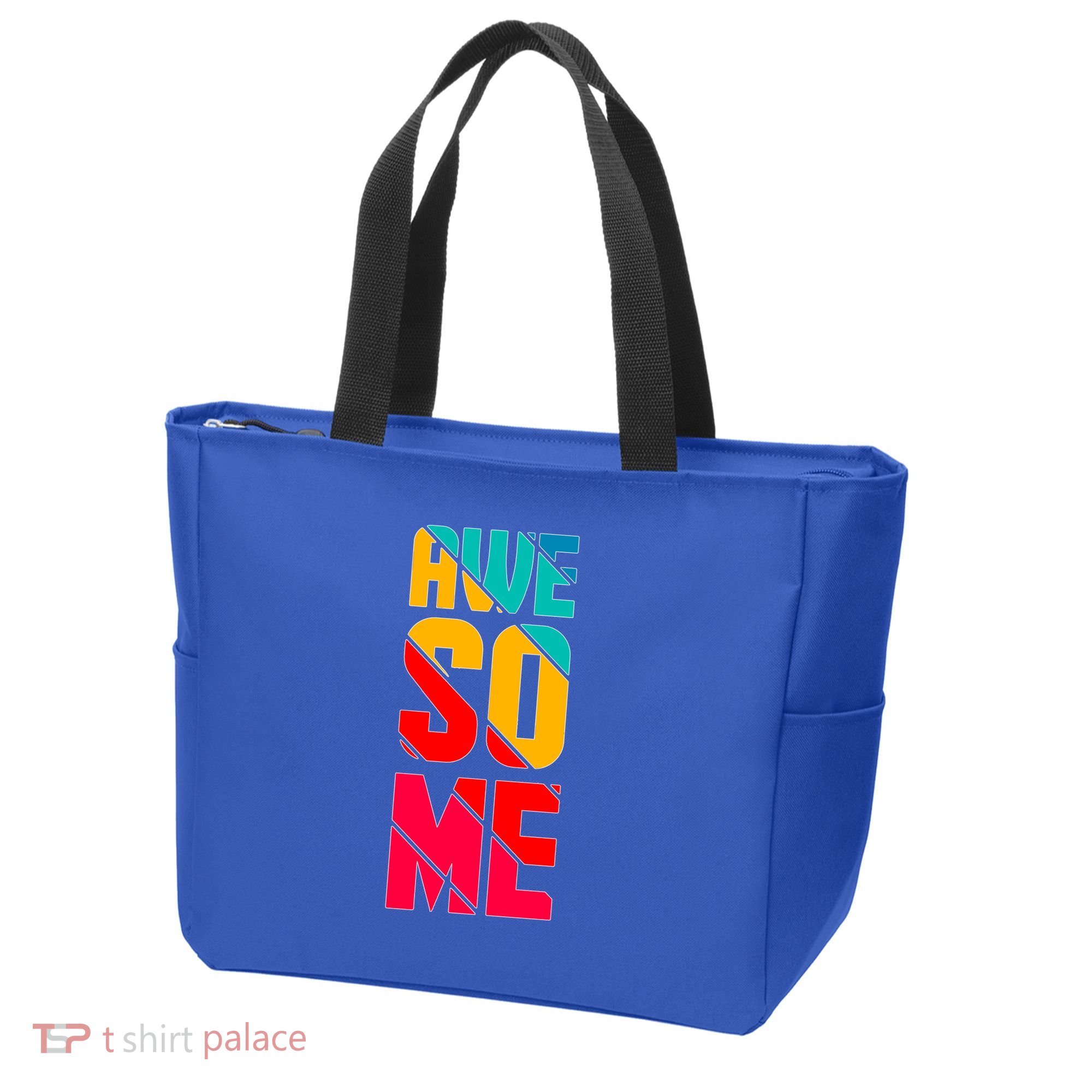 Awesome Broken Letters Tote Bag