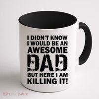 Awesome Dad Killing It! Coffee Mug thumb 1