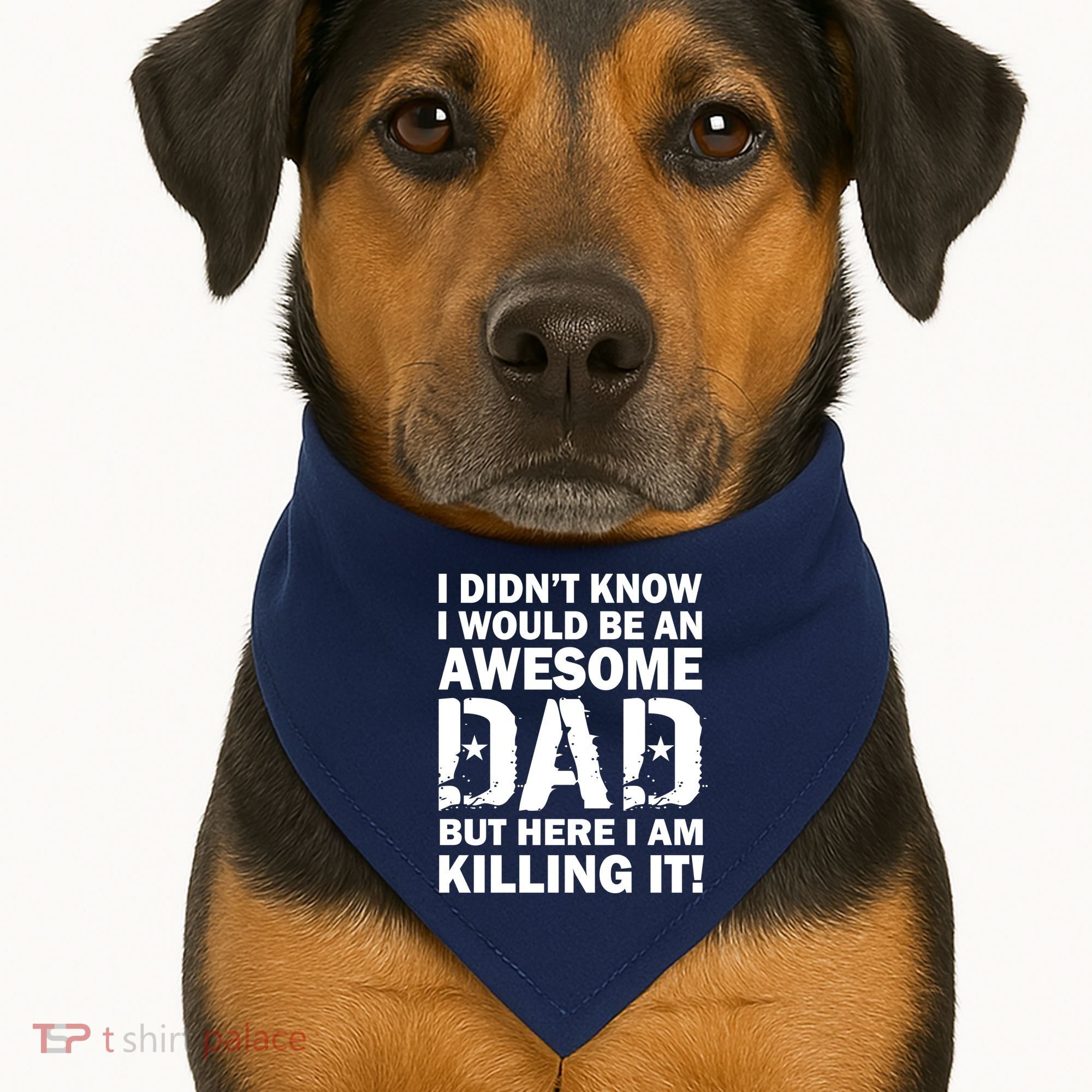Awesome Dad Killing It! USA-Made Doggie Bandana