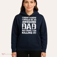 Awesome Dad Killing It! Hoodie thumb 5