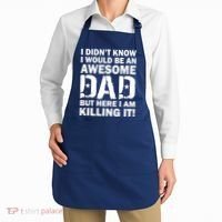 Awesome Dad Killing It! Apron thumb 2